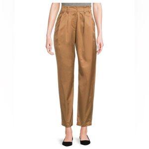 1695$ Nwt Brunello Cuccinelli pleated high rise wide trouser pants 8